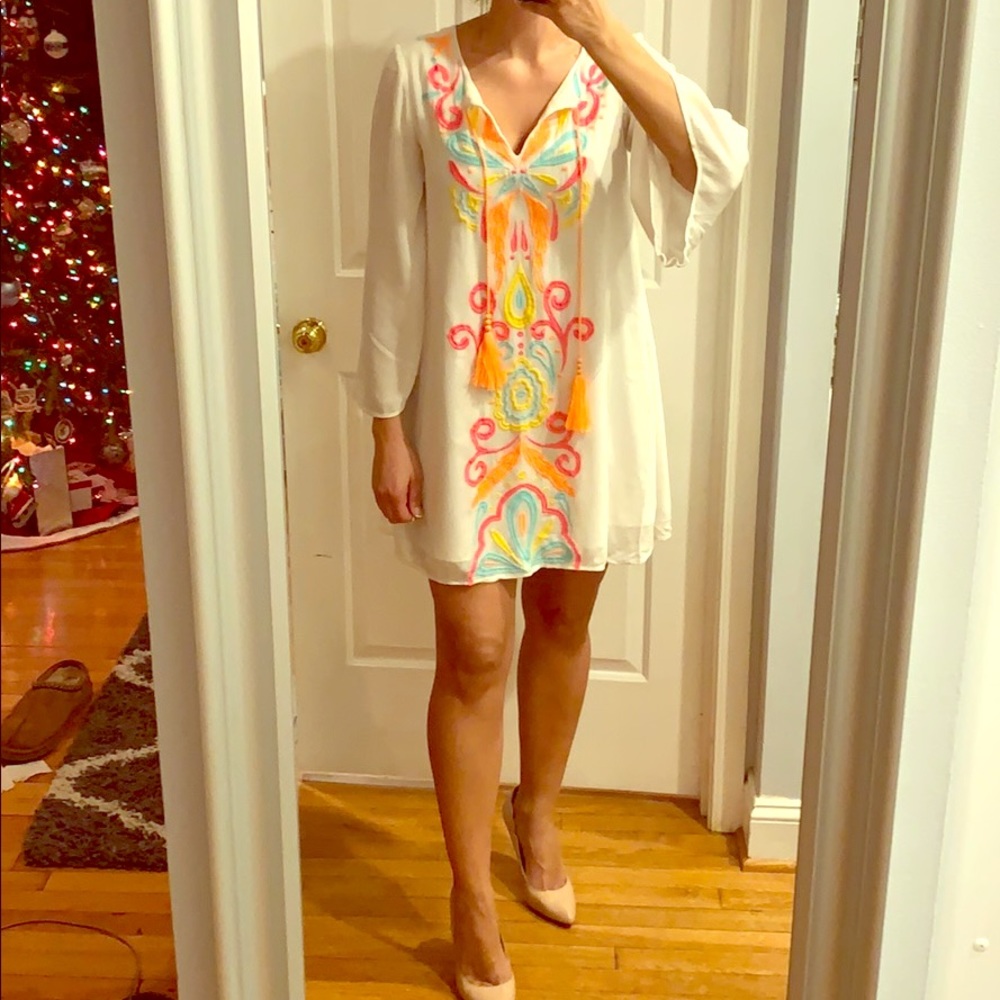 Lilly Pulitzer Long Sleeve Tunic Dress